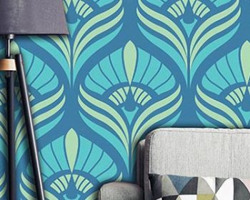 Cequin printed wallpaper pattern - elegant design exclusively from forthefloorandmore.com