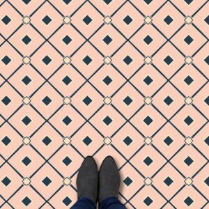 Venetian Pink pattern design exclusively from forthefloorandmore.com