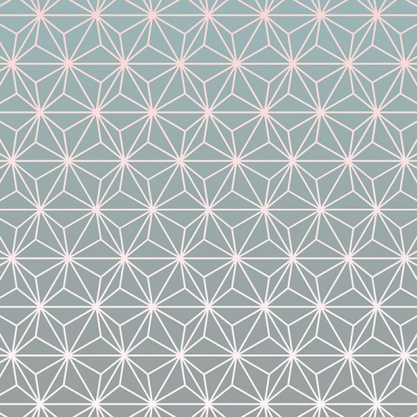 Image of Austaar gradient geometric made to measure wallpaper exclusive to forthefloorandmore.com UK for bespoke printed and coloured glass kitchen splashbacks