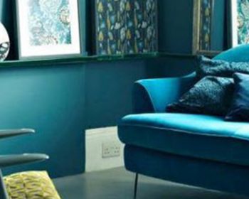 beautiful-teal-blue-green-harmonious-decor from for the floor and more