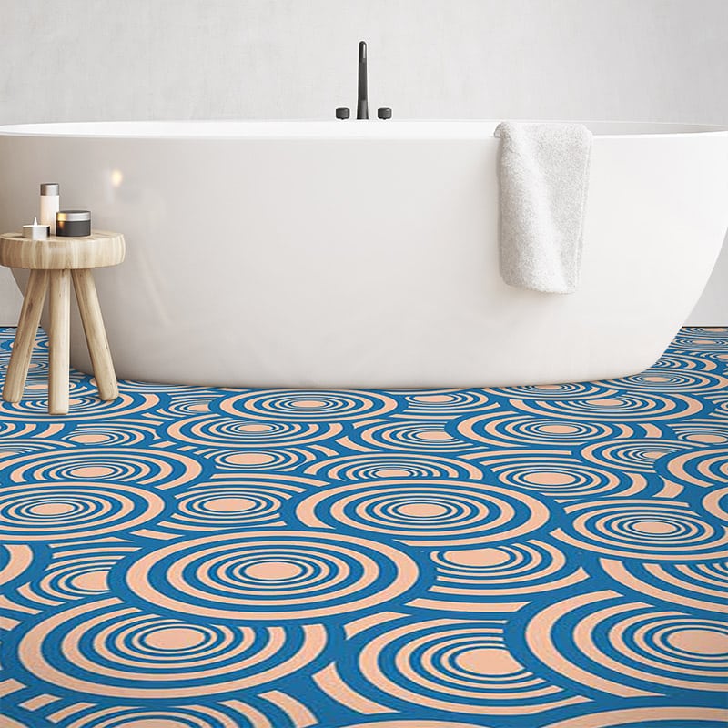 Cirque Blue design exclusively from forthefloorandmore.com