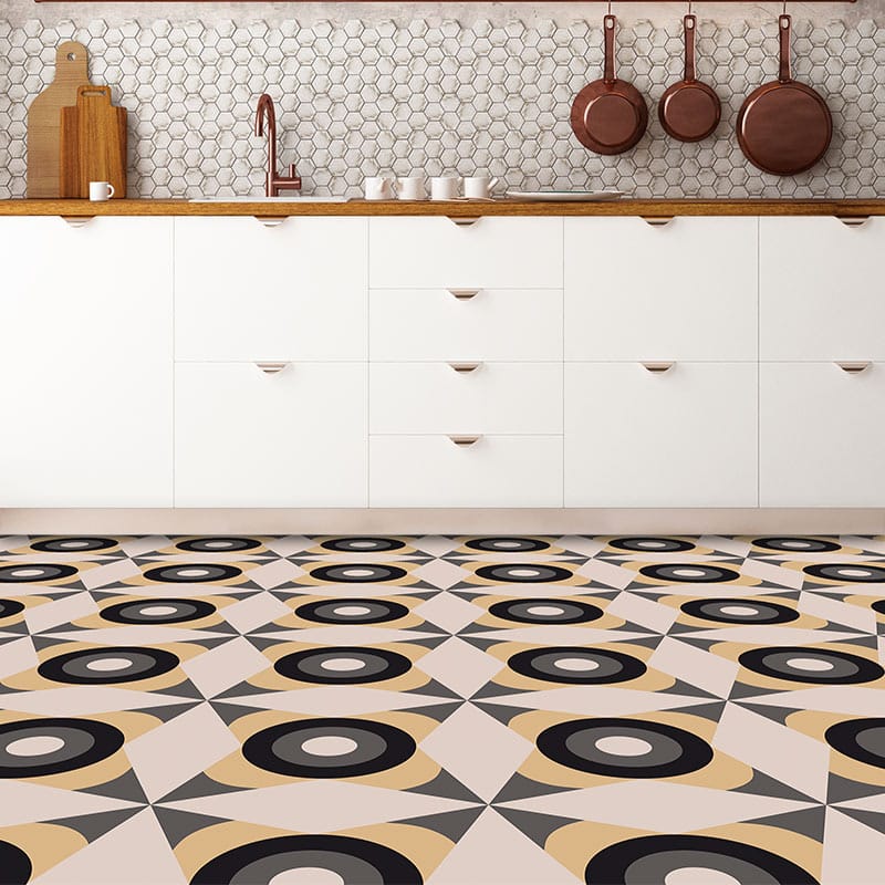 Yume pattern vinyl flooring from For the Floor & More