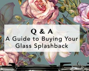 Buy glass splashback - A guide to buying your new printed glass splashback from a post by forthefloorandmore.com