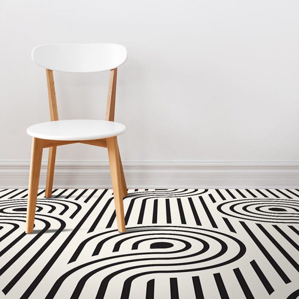 Black And White Vinyl Flooring For The Floor & More