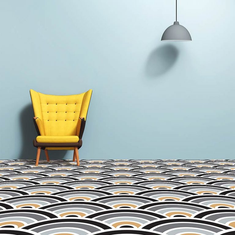 Black And White Vinyl Flooring For The Floor & More