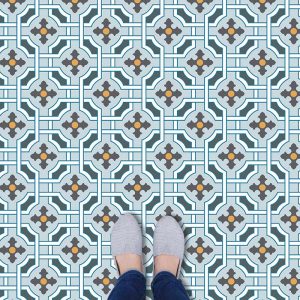 Image of Kittie victorian vinyl flooring - oodles of style and impact. A classy interpretation of a distinctive design. Make a real impression with your flooring!