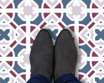 Victorian vinyl flooring - traditional pattern meets modern vinyl style exclusively from forthefloorandmore.com