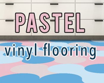 Pastel coloured vinyl flooring available exclusively from forthefloorandmore.com