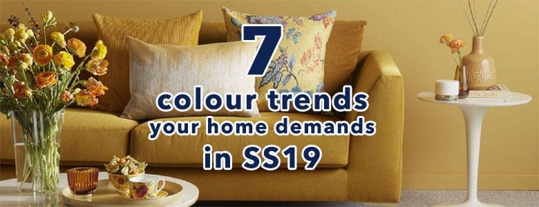 The 7 Colours Your Home Demands In SS2019 - A Blog Post By For the Floor & More