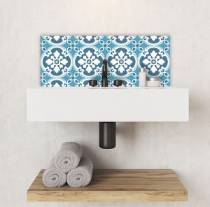 Image of Verna pattern as a large format Feature Tile exclusively from forthefloorandmore.com