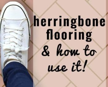 Herringbone flooring ( & how to use it ) - a blog post from forthefloorandmore.com