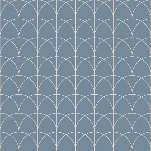 Verzurro arch pattern printed geometric design vinyl flooring exclusively from forthefloorandmore.com