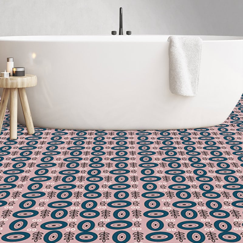 Image of the Gawthorpe design Selina I exclusively from forthefloorandmore.com and in a modern bathroom setting