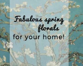 Fabulous florals for your home decor project! A post by forthefloorandmore.com