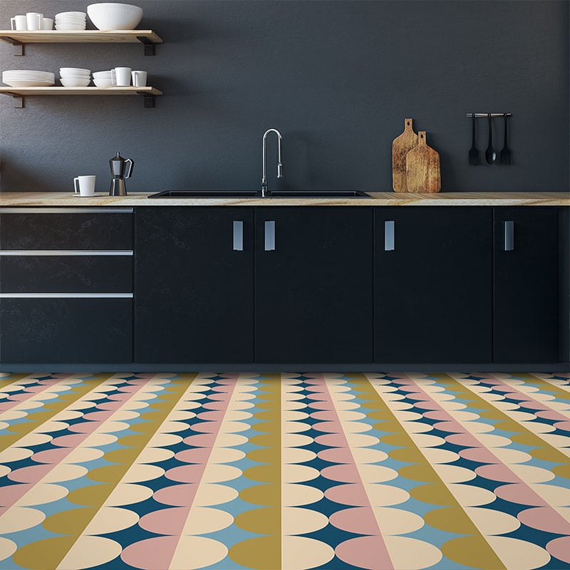 Amerie pattern vinyl flooring from For the Floor & More