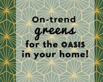Green vinyl flooring - a post from forthefloorandmore.com celebrating all things green!