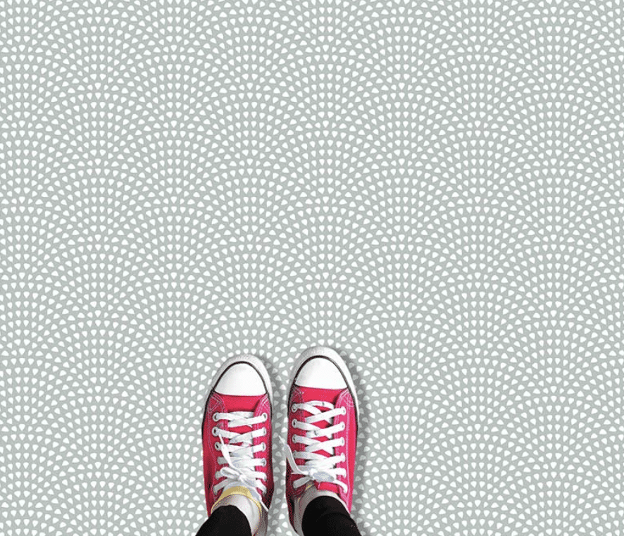 Itsu pattern vinyl flooring from For the Floor & More used in a post about neutral kitchens.