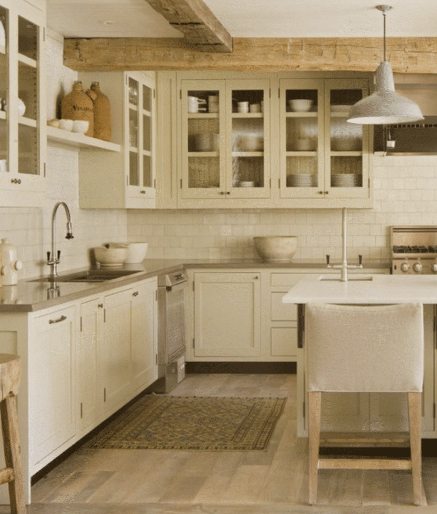 Image of a pale and neutral kitchen used in a blog post from For the Floor & More