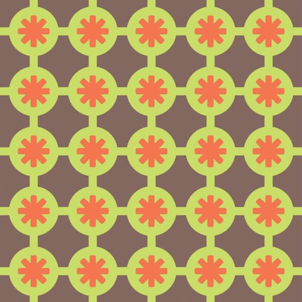 Solis pattern printed geometric design exclusively from forthefloorandmore.com