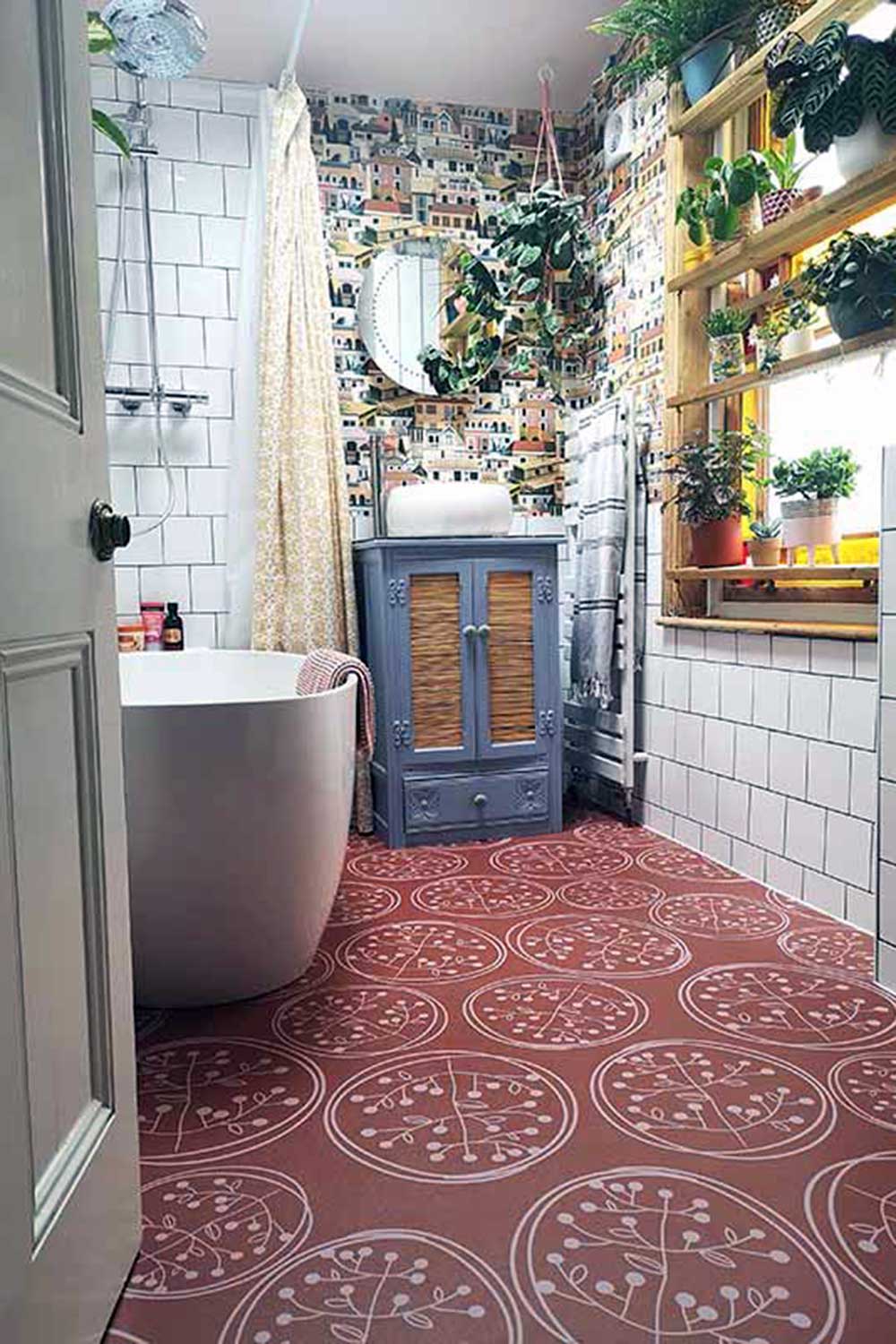 Image of a custom Sanne design exclusively from forthefloorandmore.com