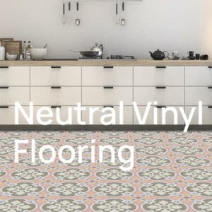 Neutral vinyl flooring - colour inspiration from For the Floor & More