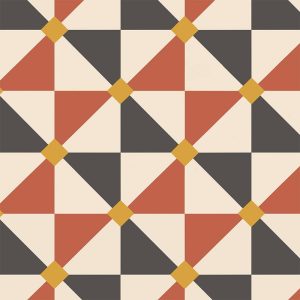 Ariette geometric pattern vinyl flooring
