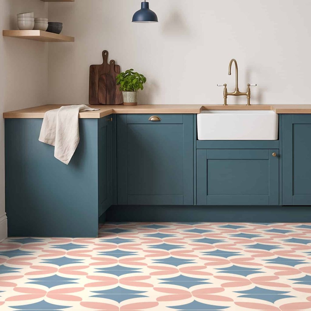 Calenne flooring in a kitchen